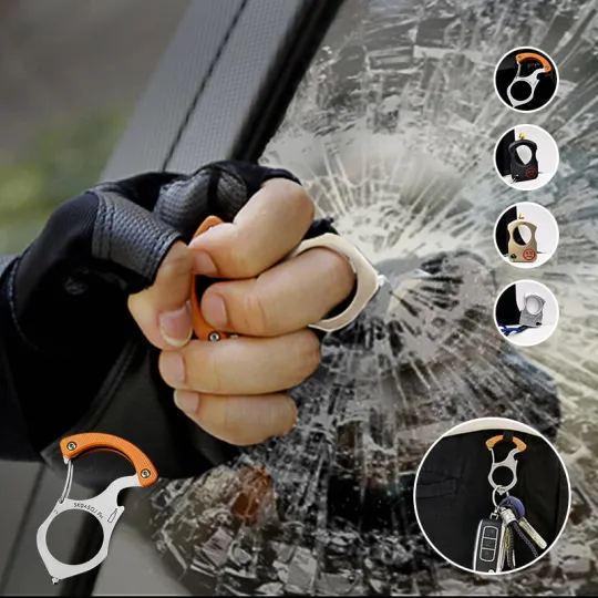 💎HOT SALE ✨Outdoor G10 Self Defence Keychain - Image 5