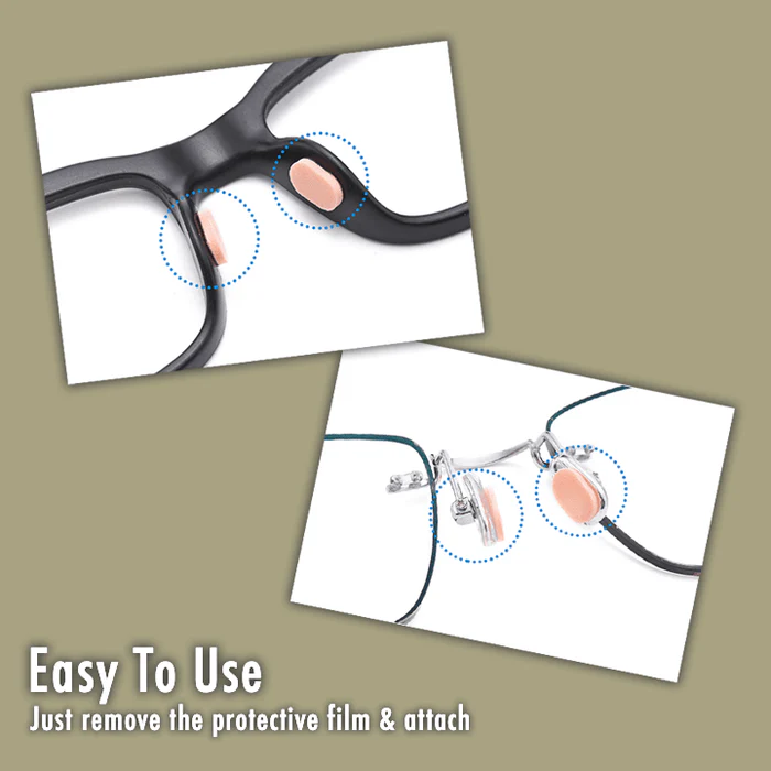 Anti-Slip Eyeglass Nose Pads (8 Pairs/Set) - Image 4