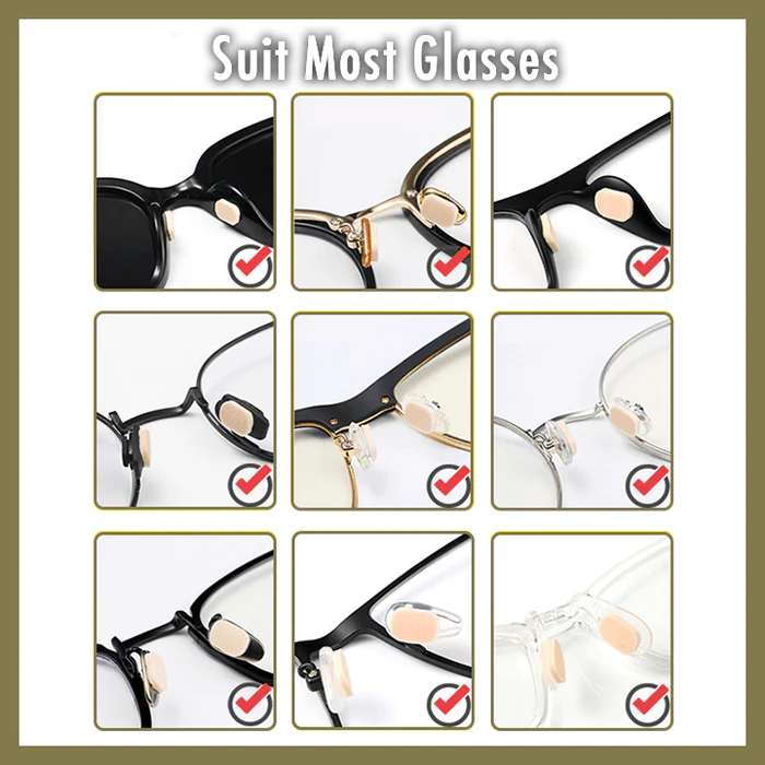 Anti-Slip Eyeglass Nose Pads (8 Pairs/Set) - Image 5