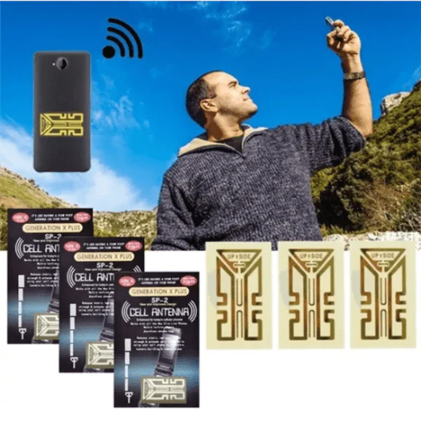 Cell Phone Signal Enhancement Stickers (4Pcs/Set) - Image 4