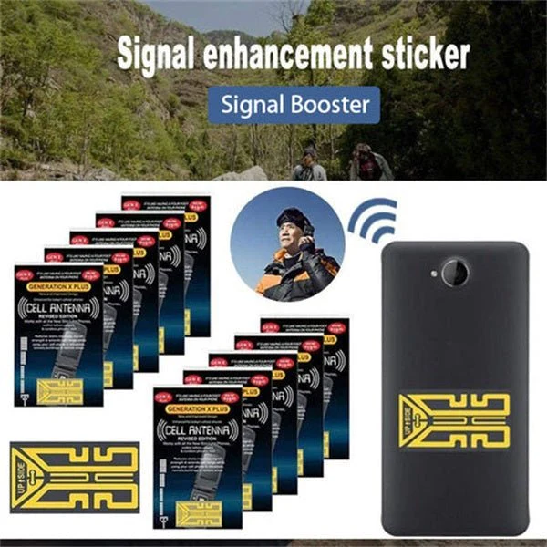 Cell Phone Signal Enhancement Stickers (4Pcs/Set) - Image 5