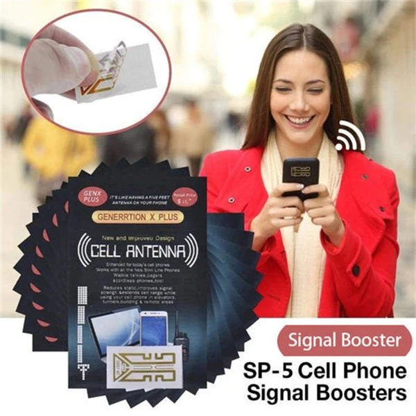 Cell Phone Signal Enhancement Stickers (4Pcs/Set) - Image 7