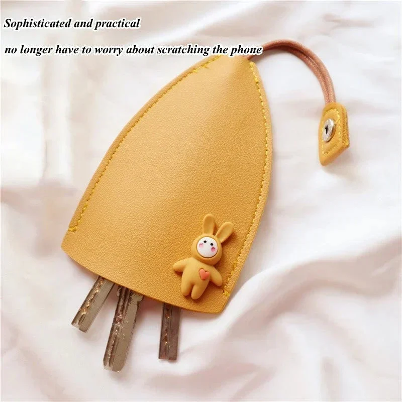 Creative Pull-out Cute Large-capacity Car Key Case - Image 11