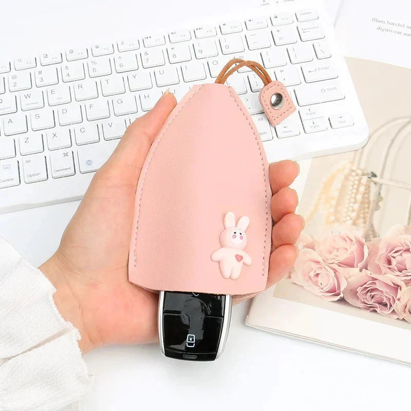 Creative Pull-out Cute Large-capacity Car Key Case - Image 4