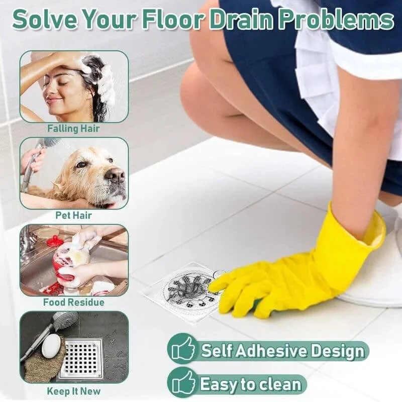 😱Buy 6pcs Send 6pcs! Disposable Shower Drain Hair Catcher - Image 5