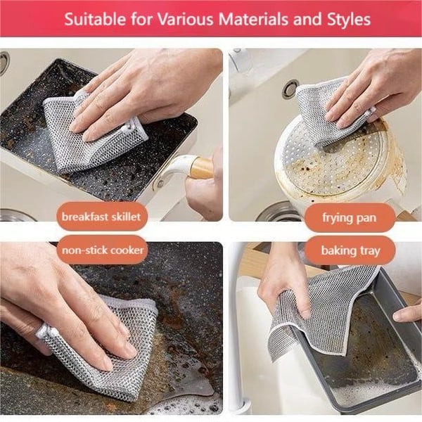 Double Stainless Steel Scrubber - Image 2