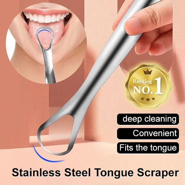 New✨Stainless Steel Tongue Scraper