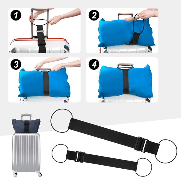 Elastic Fastening Belt for Luggage - Image 3
