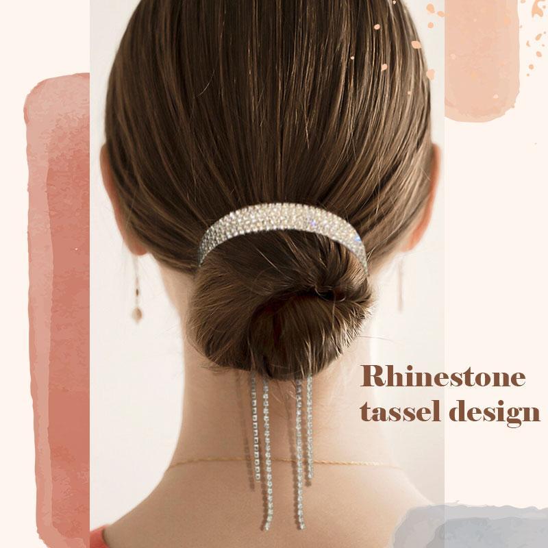 ELEGANT RHINESTONE TASSEL HEADDRESS ✨ - Image 5