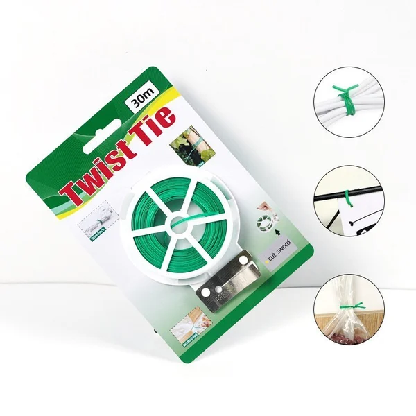 Garden Twist Ties Wire With Shear - Image 10