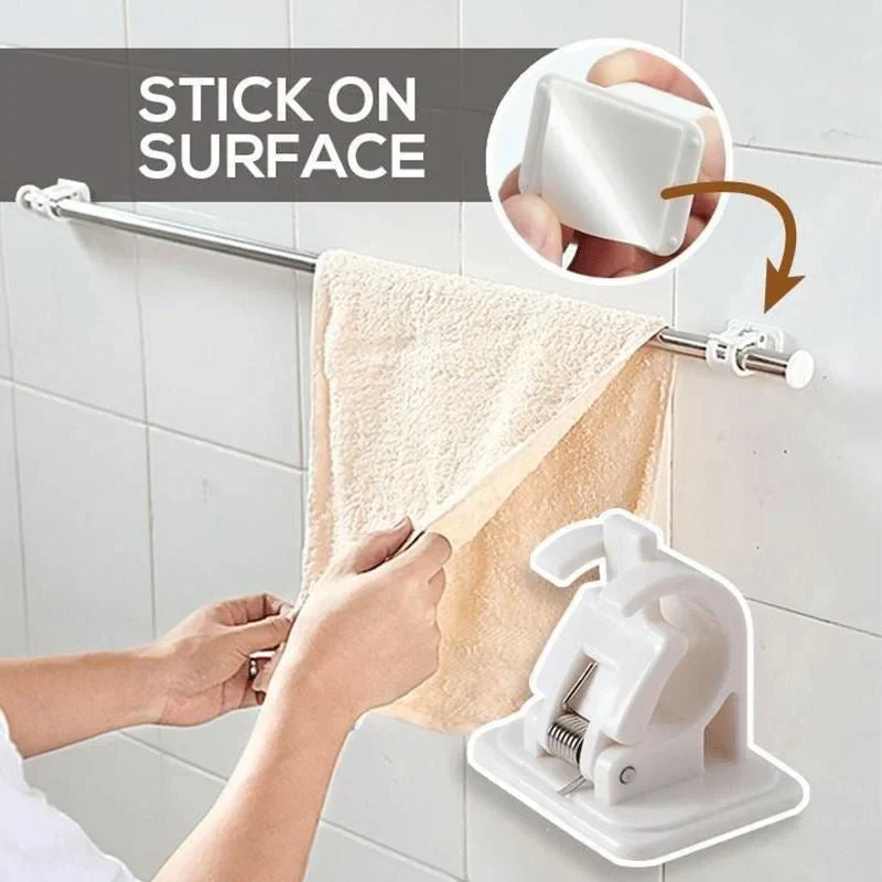 Nail-free Adjustable Rod Bracket Holders - Image 6
