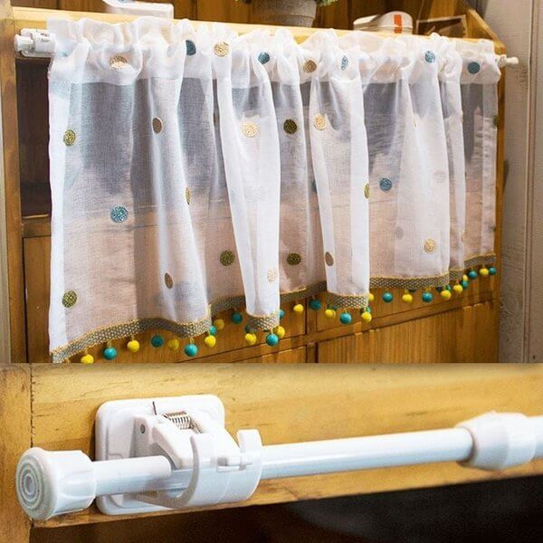 Nail-free Adjustable Rod Bracket Holders - Image 7