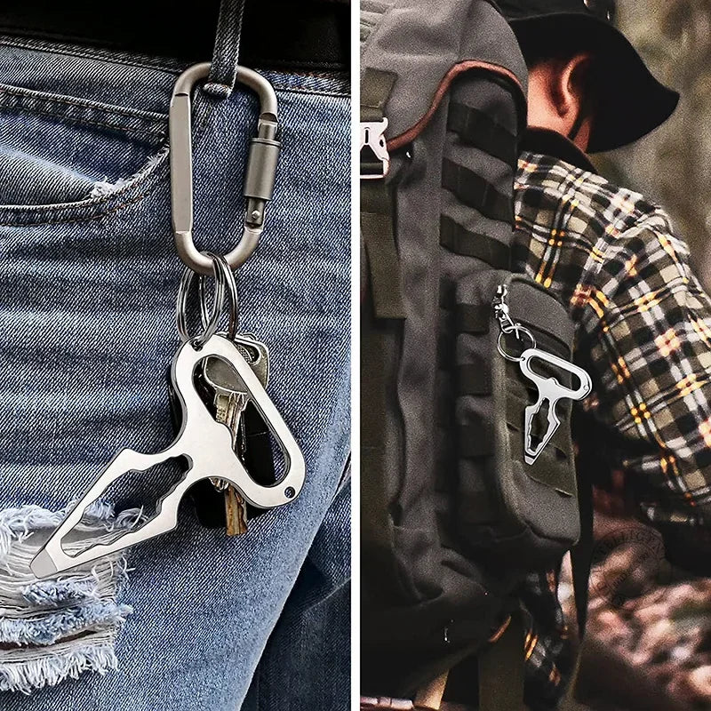Outdoor Multifunctional Keychain - Image 2