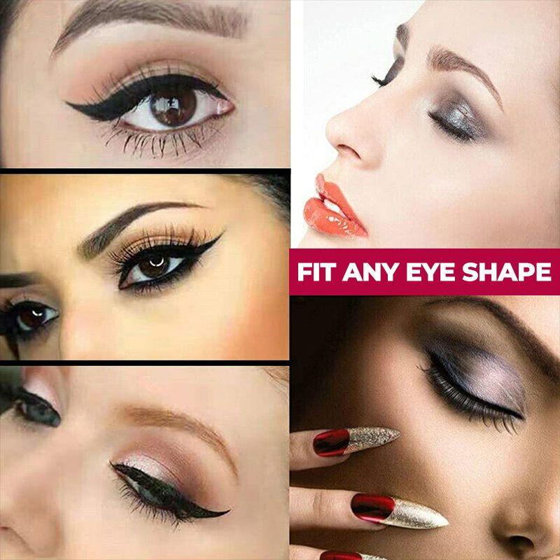 QUICK EYELINER EYESHADOW STENCILS(3 SETS-12PCS) - Image 2