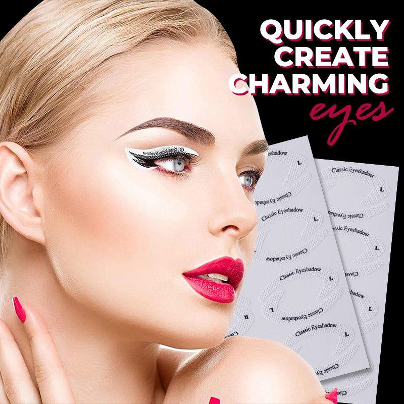QUICK EYELINER EYESHADOW STENCILS(3 SETS-12PCS) - Image 3