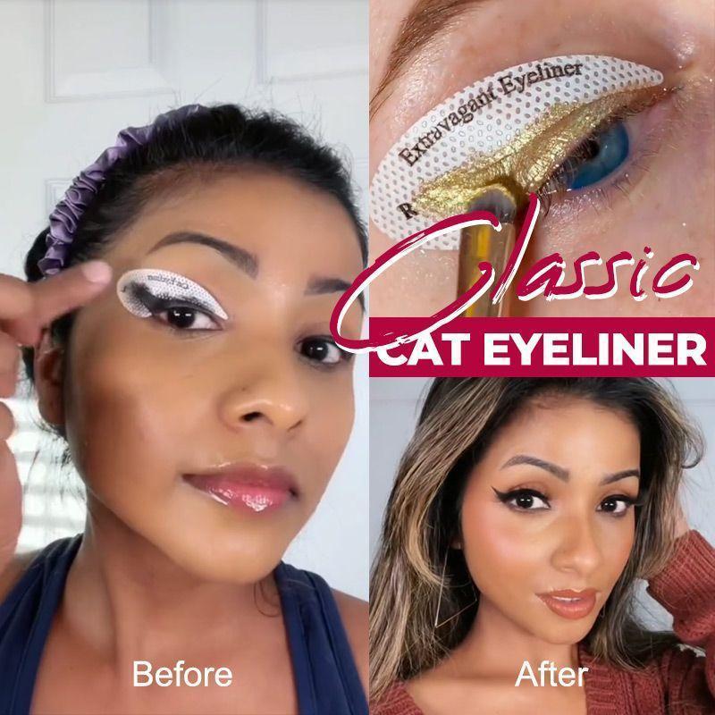 QUICK EYELINER EYESHADOW STENCILS(3 SETS-12PCS) - Image 4