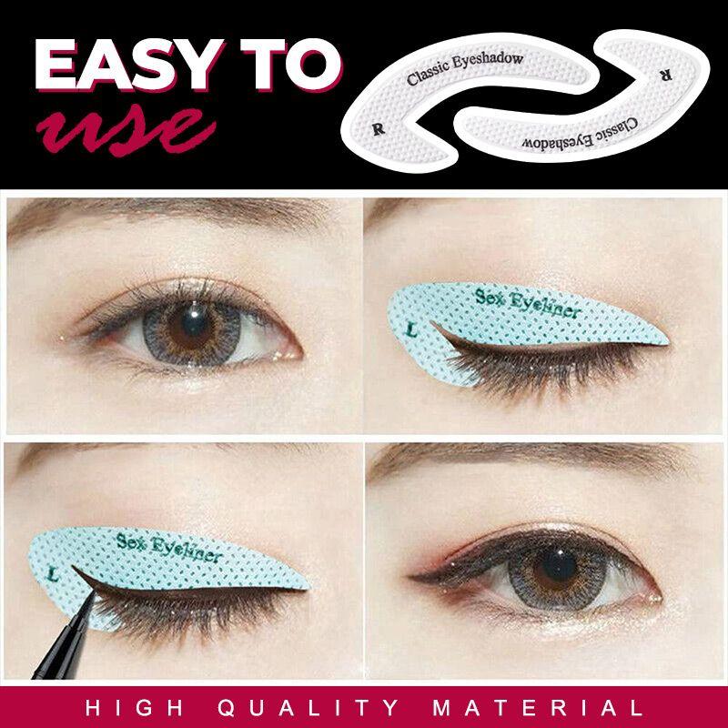 QUICK EYELINER EYESHADOW STENCILS(3 SETS-12PCS) - Image 5