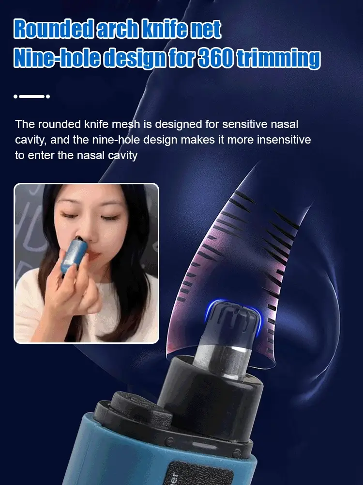 Rechargeable Portable Nose Hair Trimmer - Image 2