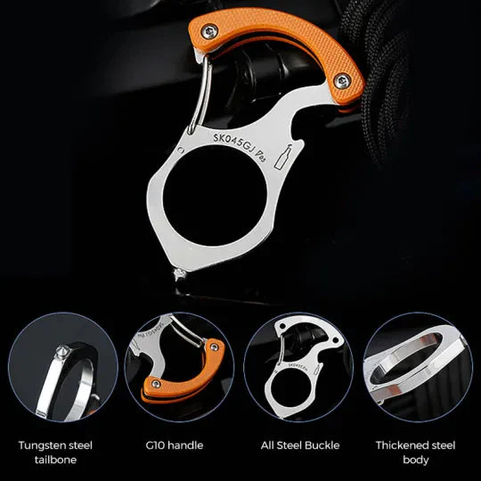 Multifunctional Keychain Self-defense Portable Car Keychain Bottle Opener - Image 7