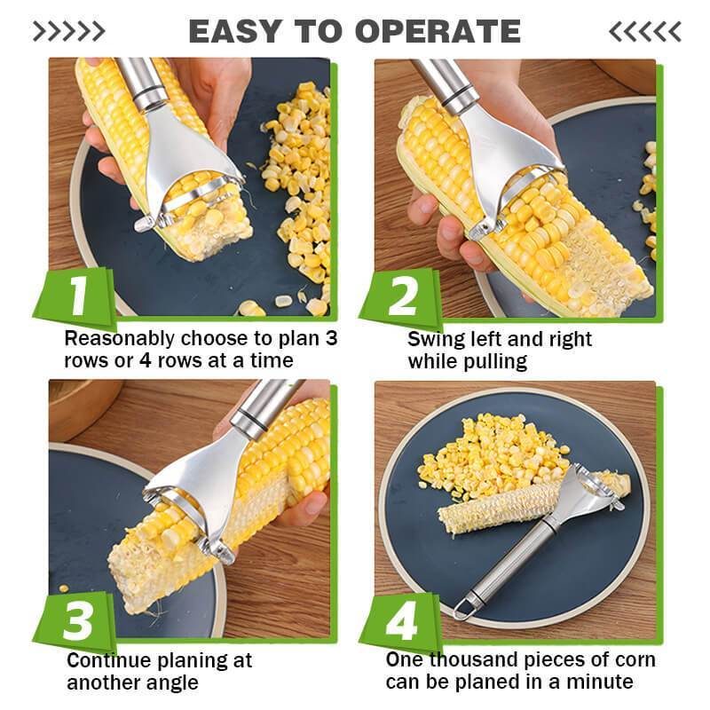 Premium Stainless Steel Corn Peeler - Image 8