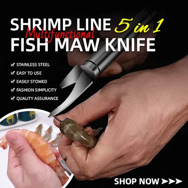 Stainless Steel Shrimp Deveiner