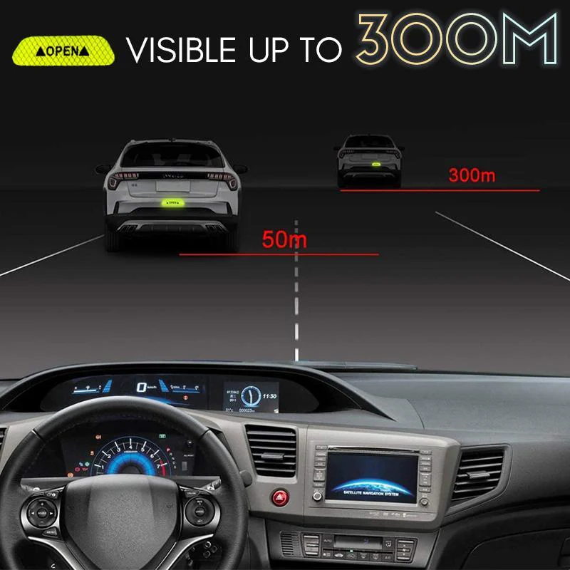 Universal Car Reflective Diamond Strips (Buy 4 get 4 free) - Image 5