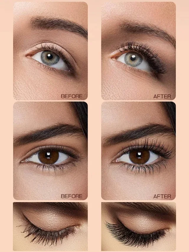 2026 NEW💖Upgrade Waterproof fiber long curl fine brush quick drying mascara - Image 3